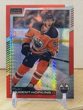 Ryan Nugent-Hopkins Red Prism /199 - 2020-21 O-Pee-Chee Platinum Hockey #136