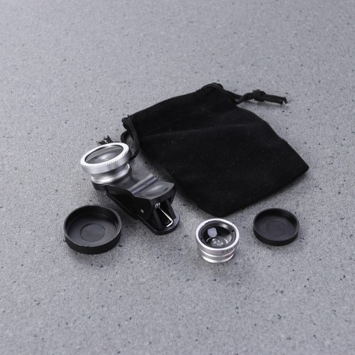 3 in Fisheye Weitwinkel -Makroobjektiv Set Lens Handy Handy-Objektiv-Clip - 第 12/12 張圖片