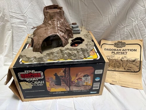 Star Wars Dagobah Action Kennerr Playset (Vintage w/ Box and Manual)