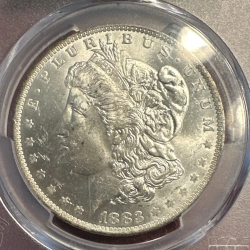 Morgan Dollar 1883 O PCGS MS62 $1 Silver Coin Uncirculated New Orleans Mint