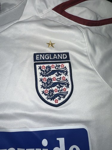 England National Team Umbro Jersey Vintage Kit 1999 Y2K Home World Cup Soccer S - Picture 4 of 9