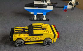 Lego RACERS Chopper Jump With Fold Out Track - Set # 8196 complete