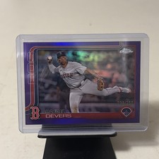 2025 Topps Chrome - Rafael Devers #127 Purple Refractor /250