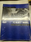 NOS OEM BUELL 2004 MODEL P3 BLAST NEW DEALER SERVICE MANUAL 99492 04Y