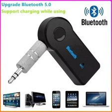 Bluetooth AUX Adapter Wireless 3.5mm Music Receiver for Car Home Stereo Speaker