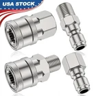4Pcs NPT 1/4Inch Pressure Washer Adapter Stainless Steel Quick Connect Fitting