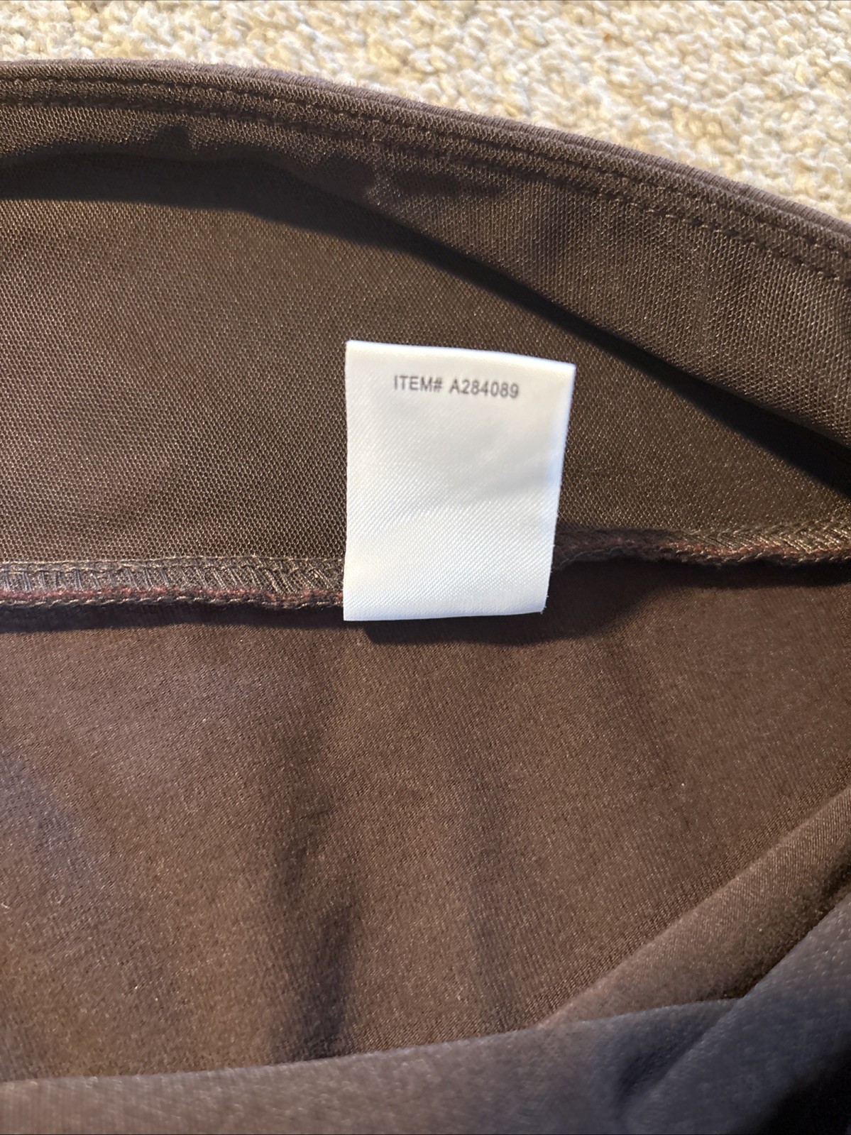 Women with Control women's Tummy Control tushy lifter Brown Pants Size 1 X