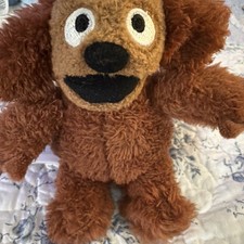 Disney Parks The Muppets Rowlf The Dog Bag Charm Mini Plush 5 1/2" Keychain New