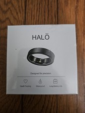 HALO Smart Ring Health Tracking Waterproof Black w/ Charging Case SIZE 11 Sealed