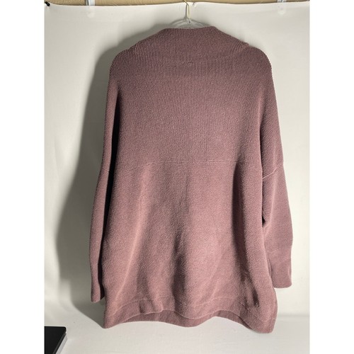 Free People maglione tunica ottomano slouchy oversize noce moscata marrone taglia large - Foto 4 di 4
