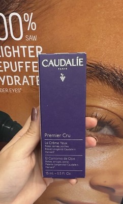 Caudalie Premier Cru Anti-Aging Eye Cream for Fine Lines and Wrinkles 15ml