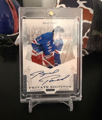 2011 Painini Private Signings - Brad Park - New York Rangers - BP2 - 1/1