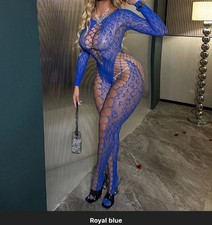 Blue Lace Bodysuit