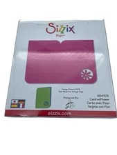 Sizzix Bigz CARD w/ FLOWER Large Die Cutter Scrapbook Card Daisy Design 654703