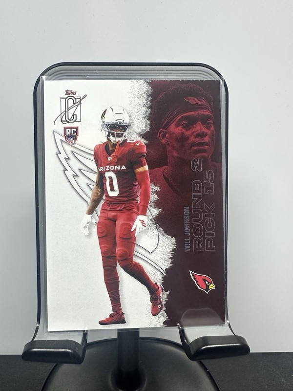 2025 Topps Signature Class Football - Will Johnson RC #135 Arizona Cardinals