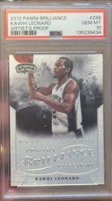 2012 Panini Brilliance Kawhi Leonard #288 Rookie Artist’s Proof /10 PSA 10 💎