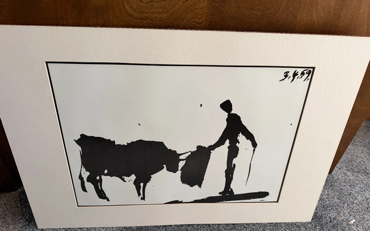 Picasso Bullfight Print for sale | eBay