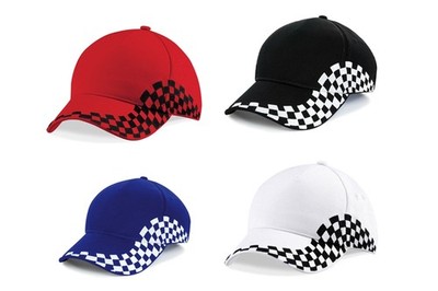 Beechfield Baseball-Cap Basecap Kappe Mütze 5-Panel-Cap GRAND PRIX CAP B159 NEU