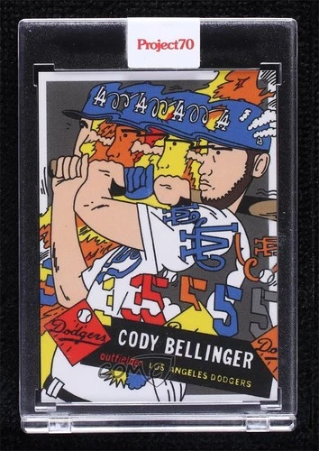 2021 Project 70 Online Exclusive 1953 Topps Baseball Cody Bellinger by Ermsy