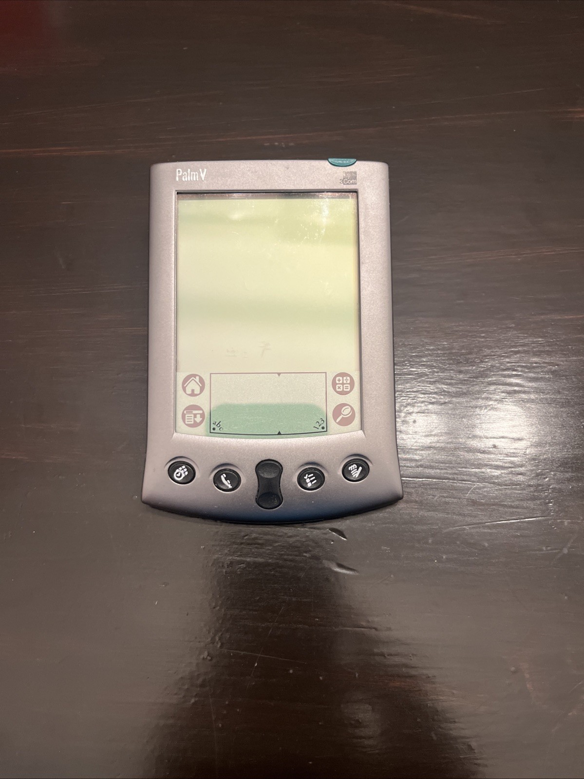 Palm V 3Com Silver Handheld 3.2