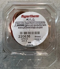 Hypertherm 220636 HPRXD 400A MS Shield Made in USA 1 Pc
