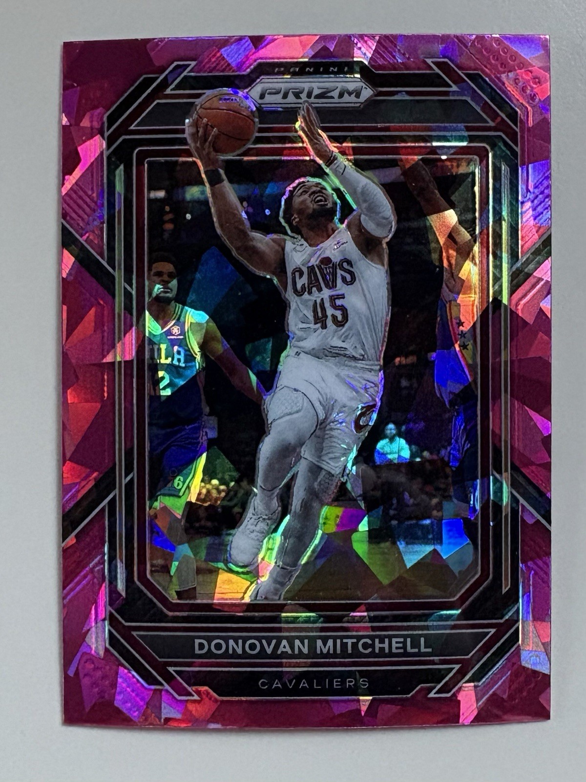 2022-23 Panini Prizm - Donovan Mitchell #66 Pink Ice Prizm