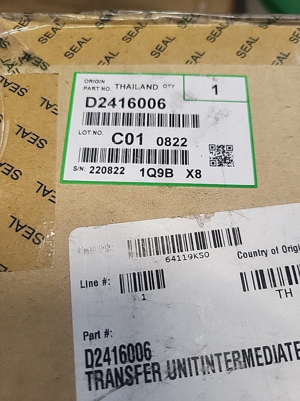 Ricoh D2416006 (D241-6003) ITB - Transfer Belt Assembly
