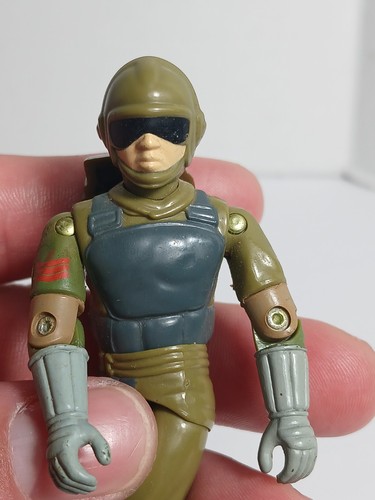 Figurina Rilevatore Miniere GI Joe Tripwire 1983 Vintage Completa Originale A2 - Foto 7 di 10