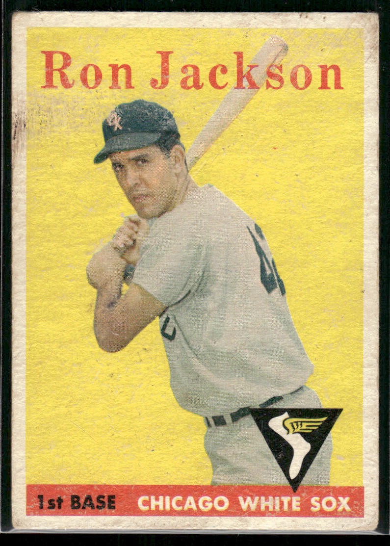 1958 Topps #26 Ron Jackson Chicago White Sox