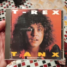 T-Rex Tanx CD Album Plus 8 Extra Tracks Marc D 504 1985 Marc on Wax