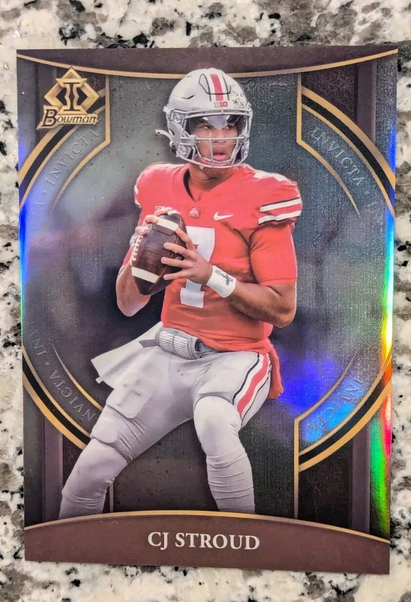 2022 Bowman University Chrome Bowman Invicta CJ Stroud #BI-2 RC