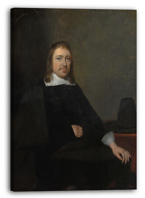 Kunstdruck Gerard ter Borch der Jüngere - Portrait eines sitzenden Mannes