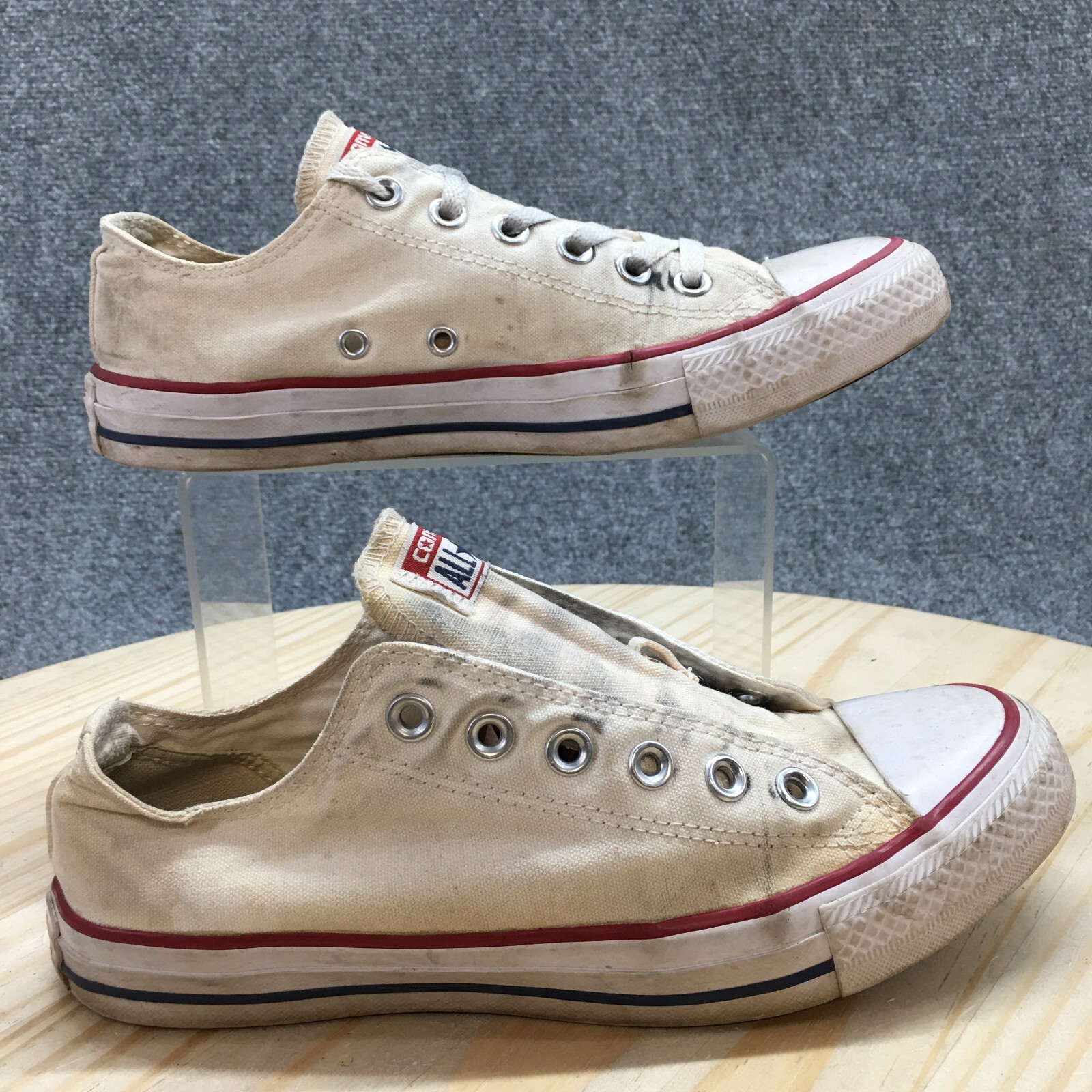 Converse Shoes Womens 8 Chuck Taylor All Star Sneaker White Canvas Lace Up W7652 Converse Shoes Womens 8 Chuck Taylor All Star Sneaker White Canvas Lace Up W7652