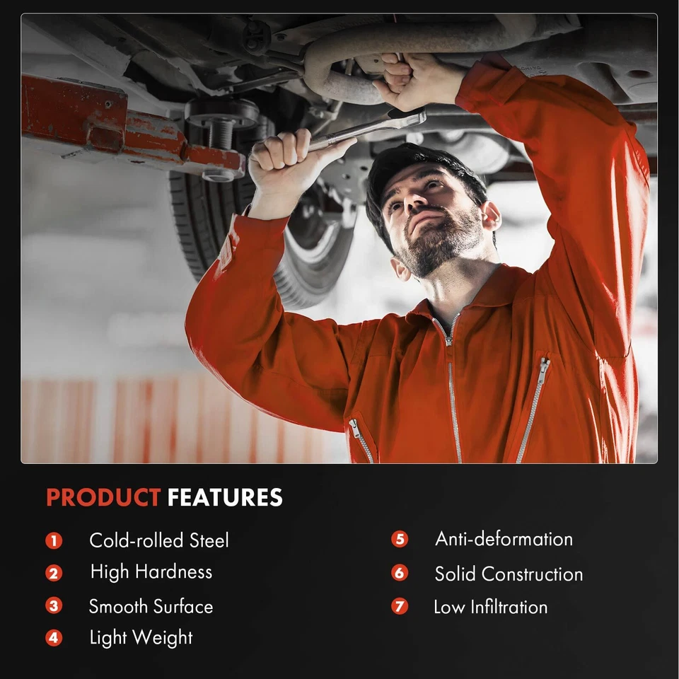 Bandeja de aceite del motor con tapón de drenaje inferior para Chevy Silverado Express GMC Sierra 2500 Foto 4 de 4