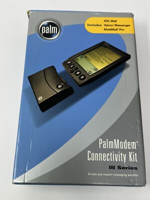 Palm PalmModem Connectivity Kit for Palm IIIc, III and VII Series- new open box
