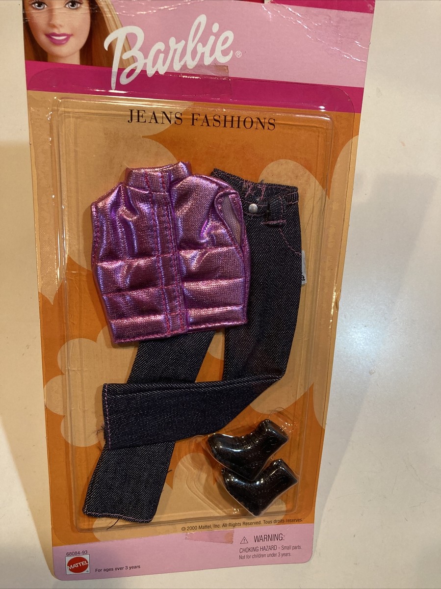 Barbie Jeans Fashions 2000 Matel 68084–93 New In Package