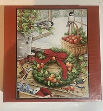 WOODLAND WREATH 500 piece Puzzle BITS AND PIECES factory sealed NOS new