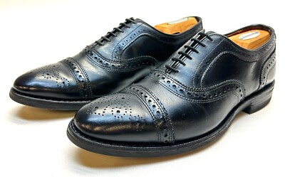 Allen Edmonds Oak Street Cap-Toe Dainite Black Oxford Dress Shoe Men\'s 12 E Allen Edmonds Park Avenue Cap-toe Oxford Dress Shoe with  main image 4