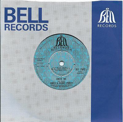 James & Bobby Purify:Untie me/We're finally gonna make it:UK Bell:Northern Soul