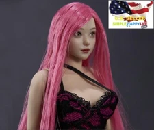 1/6 female Head Sculpt Moveable Eye For 12" Female  Figure Phicen ZC008 E ❶USA❶