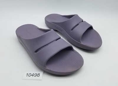 Oofos Ooahh Women's Size 9 Recovery Slip On Slide Sandals Mauve