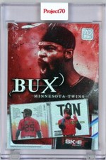 2021 TOPPS PROJECT 70 BYRON BUXTON BY DJ SKEE RAINBOW FOIL 01/70 #141 FIRST ONE!