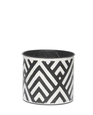 Midwest CBK Mini Black & White Planter, Large (CG176849LG)
