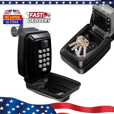 SL-591 Car Lock Box, Window Punch Button Lock Box for Ride Share, Turo,GetAround