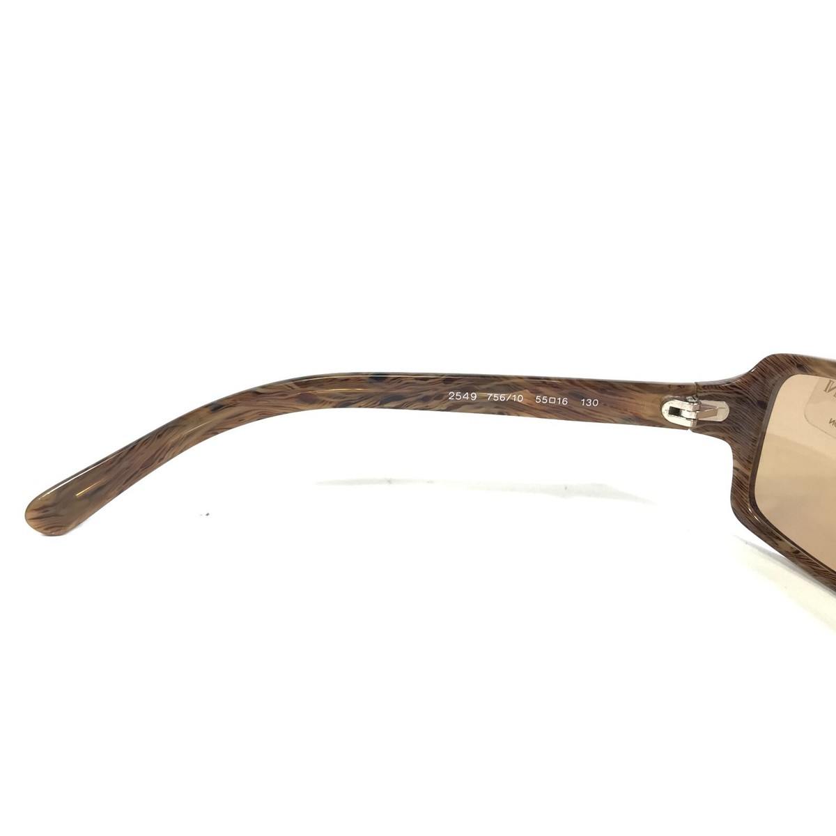 Giorgio Armani Sunglasses 2549 756/10 Brown Square Cat Eye Frames w Brown Lenses Giorgio Armani Sunglasses 2549 756/10 Brown Square Cat Eye  main image 3