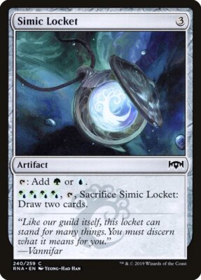Magic the Gathering (mtg): RNA: Simic Locket (x 4)
