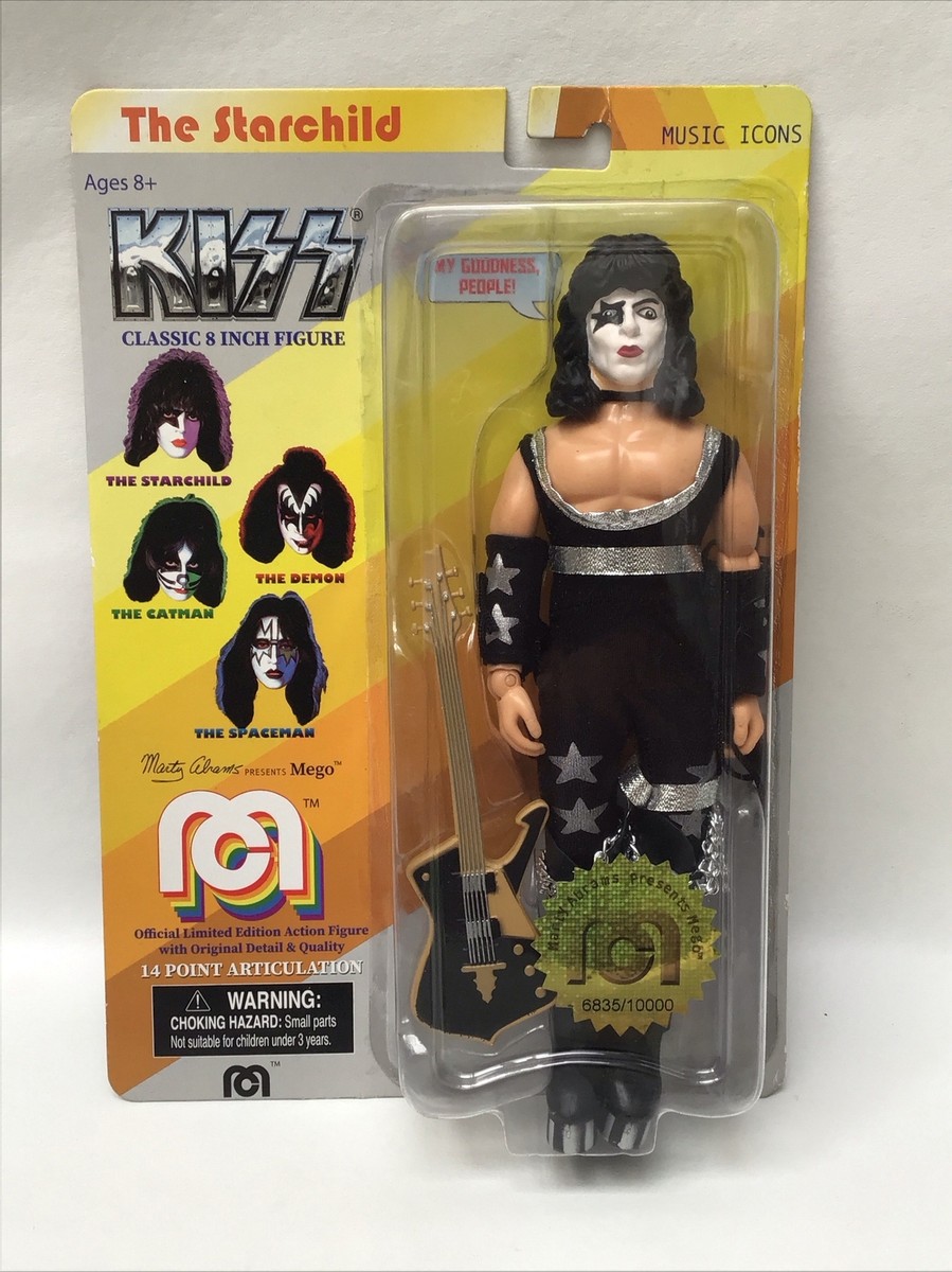 Mego Music Icons KISS The Starchild 8