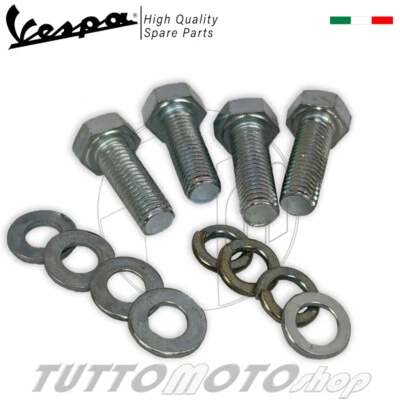 KIT 4 VITI ( VITE ) SELLA E SERBATOIO PIAGGIO VESPA 50 SPECIAL / L - N - R