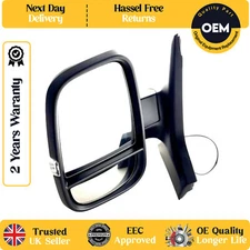 Maxus Deliver 9 2020-Onwads Left Side Manual Complete Mirror Unit