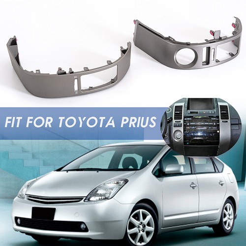 2PCS LH +RH Center Inner A/C Dash Air Vent Cover Trim For Toyota Prius 2004-2009 - Picture 2 of 11